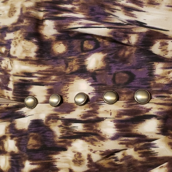 ALEX MARIE GEO PRINT SHEATH DRESS SZ 8 - Picture 9 of 16